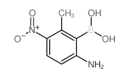 (6-amino-2-methyl-3-nitrophenyl)boronic acid结构式