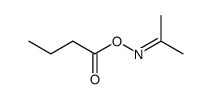 propan-2-one O-butyryl oxime结构式