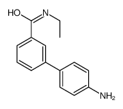 3-(4-aminophenyl)-N-ethylbenzamide结构式