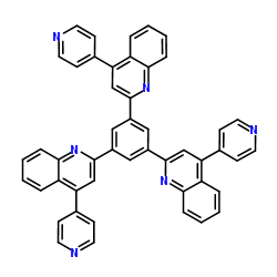 2,2',2''-Benzene-1,3,5-triyltris[4-(4-pyridinyl)quinoline] picture