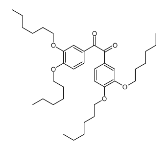 1,2-bis(3,4-dihexoxyphenyl)ethane-1,2-dione结构式