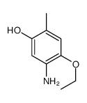 5-amino-4-ethoxy-2-methylphenol结构式