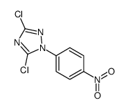 3,5-dichloro-1-(4-nitrophenyl)-1,2,4-triazole Structure