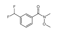 3-(二氟甲基)-N-甲氧基-N-甲基苯甲酰胺图片