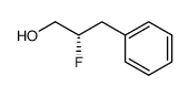 (2S)-2-fluoro-3-phenylpropan-1-ol结构式
