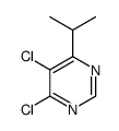 4,5-DICHLORO-6-ISOPROPYLPYRIMIDINE Structure