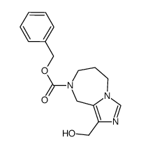 benzyl 1-(hydroxymethyl)-6,7-dihydro-5H-imidazo[1,5-a][1,4]diazepine-8(9H)-carboxylate Structure