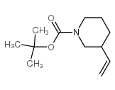 1-Boc-3-Vinylpiperidine Structure
