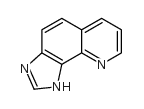 1H-Imidazo[4,5-h]quinoline(9CI) Structure