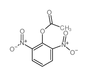 Phenol, 2,6-dinitro-,1-acetate Structure