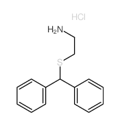 Ethanamine,2-[(diphenylmethyl)thio]-, hydrochloride (1:1) picture