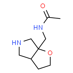 Acetamide,N-[(hexahydro-6aH-furo[2,3-c]pyrrol-6a-yl)methyl]-结构式