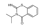 2-imino-3-propan-2-yl-1,3-benzothiazin-4-one Structure