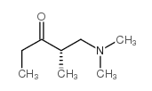 (2S)-1-(Dimethylamino)-2-methyl-3-pentanone Structure