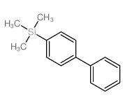 1,1'-Biphenyl,4-(trimethylsilyl)- structure