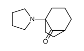 5-pyrrolidin-1-ylbicyclo[3.2.1]octan-8-one结构式