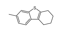 7-methyl-1,2,3,4-tetrahydro-dibenzothiophene结构式