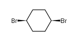 1,4-cis-dibromocyclohexane Structure