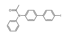 N-(4'-iodo-4-biphenylyl)acetanilide结构式