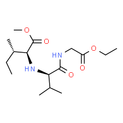 Glycine, N-[N-[1-(methoxycarbonyl)-2-methylbutyl]-D-valyl]-, ethyl ester, [S-(R*,R*)]- (9CI)结构式