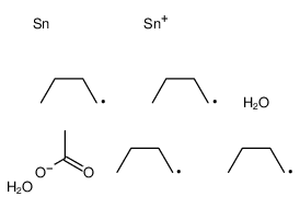 [acetyloxy(dibutyl)stannyl]oxy-dibutyltin,hydrate结构式