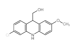 (6-chloro-2-methoxy-9,10-dihydroacridin-9-yl)methanol Structure