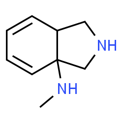 3aH-Isoindol-3a-amine,1,2,3,7a-tetrahydro-N-methyl-(9CI)结构式