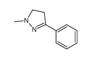 1-Methyl-3-phenyl-2-pyrazoline结构式