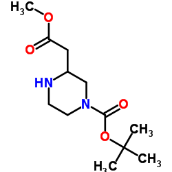 Methyl 4-Boc-piperazine-2-acetate picture