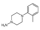 1-Piperazinamine,4-(2-methylphenyl)-(9CI) structure
