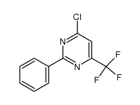 4-Chloro-2-phenyl-6-trifluoroMethyl-pyriMidine结构式