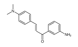 1-(3-aminophenyl)-3-[4-(dimethylamino)phenyl]prop-2-en-1-one结构式
