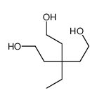 3-ethyl-3-(2-hydroxyethyl)pentane-1,5-diol结构式