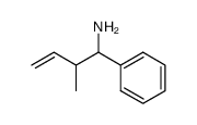 2-methyl-1-phenylbut-3-en-1-amine Structure