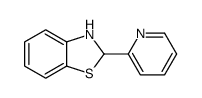 2-pyridin-2-yl-2,3-dihydro-1,3-benzothiazole Structure