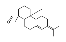 (1R,4aR,4bS,10aR)-1,4a-dimethyl-7-propan-2-ylidene-3,4,4b,5,6,9,10,10a-octahydro-2H-phenanthrene-1-carbaldehyde结构式