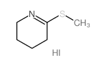 2-methylsulfanyl-3,4,5,6-tetrahydropyridine Structure