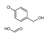 (4-chlorophenyl)methanol,formic acid结构式