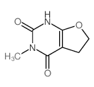Furo[2,3-d]pyrimidine-2,4(1H,3H)-dione,5,6-dihydro-3-methyl-结构式