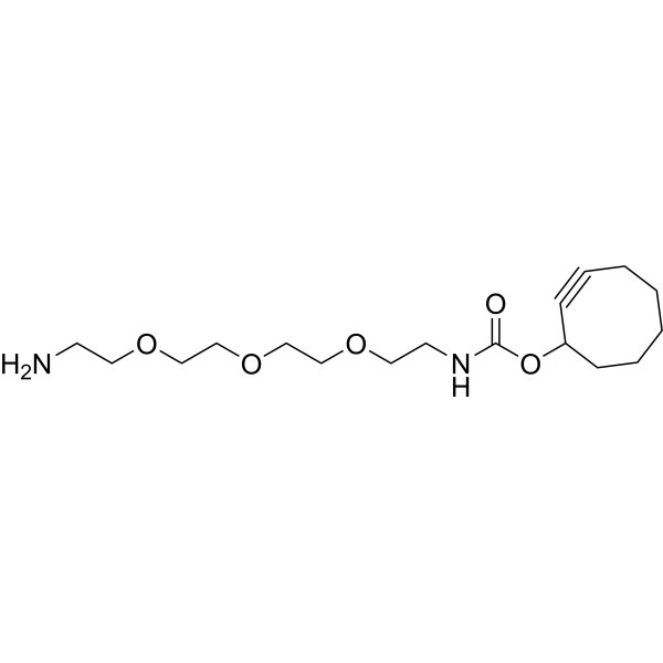 SCO-PEG3-NH2结构式