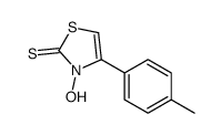 3-hydroxy-4-(4-methylphenyl)-1,3-thiazole-2-thione Structure