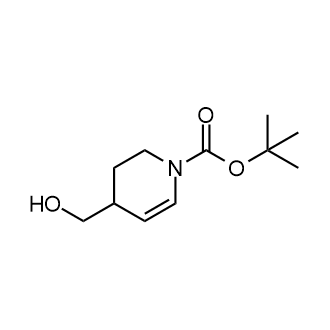 tert-Butyl 4-(hydroxymethyl)-3,4-dihydropyridine-1(2H)-carboxylate Structure