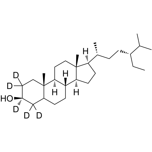 Stigmastan-3β-ol-d5 Structure