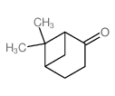 Bicyclo[3.1.1]heptan-2-one,6,6-dimethyl- structure