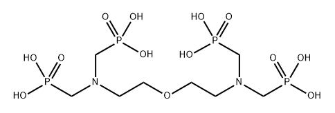 Phosphonicacid,P,P',P'',P'''-[oxybis[2,1-ethanediylnitrilobis(methylene)]]tetrakis- Structure