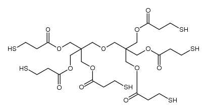 Dipentaerythritol Hexakis(3-mercaptopropionate) Structure