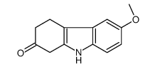 6-Methoxy-4,9-dihydro-1H-carbazol-3(2H)-one结构式