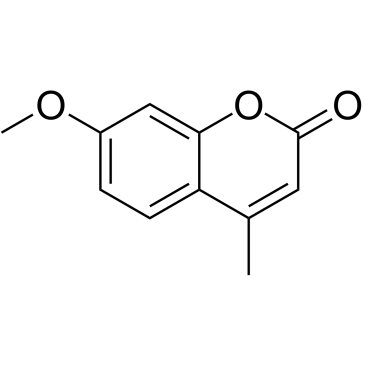 7-Methoxy-4-methylcoumarin structure
