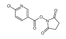 6-chloro-nicotinic acid 2,5-dioxo-pyrrolidin-1-yl ester Structure