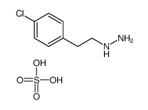 2-(4-chlorophenyl)ethylhydrazine,sulfuric acid Structure